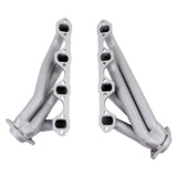 BBK 79-93 Mustang 351 Swap Shorty Unequal Length Exhaust Headers - 1-5/8 Titanium Ceramic BBK Headers & Manifolds  AXOPROS