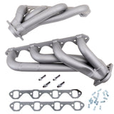 BBK 79-93 Mustang 351 Swap Shorty Unequal Length Exhaust Headers - 1-5/8 Titanium Ceramic BBK Headers & Manifolds  AXOPROS