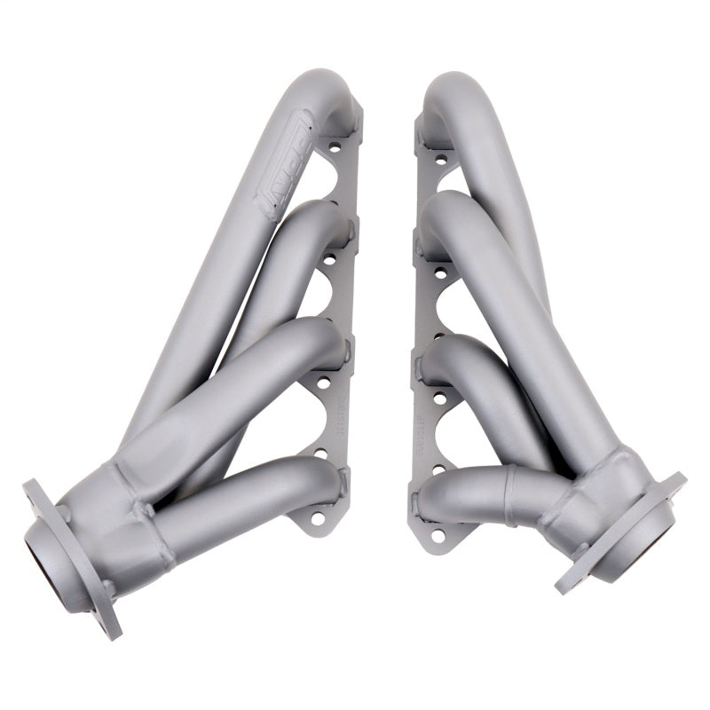 BBK 79-93 Mustang 351 Swap Shorty Unequal Length Exhaust Headers - 1-5/8 Titanium Ceramic BBK Headers & Manifolds  AXOPROS