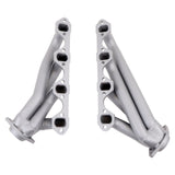 BBK 79-93 Mustang 351 Swap Shorty Unequal Length Exhaust Headers - 1-5/8 Titanium Ceramic BBK Headers & Manifolds  AXOPROS