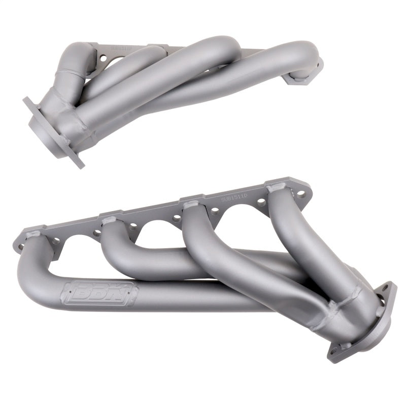 BBK 79-93 Mustang 351 Swap Shorty Unequal Length Exhaust Headers - 1-5/8 Titanium Ceramic BBK Headers & Manifolds  AXOPROS