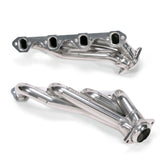 BBK 79-93 Mustang 5.0 Shorty Unequal Length Exhaust Headers - 1-5/8 Silver Ceramic BBK Headers & Manifolds  AXOPROS