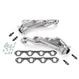 BBK 79-93 Mustang 5.0 Shorty Unequal Length Exhaust Headers - 1-5/8 Silver Ceramic BBK Headers & Manifolds  AXOPROS