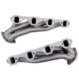 BBK 79-93 Mustang 5.0 Shorty Unequal Length Exhaust Headers - 1-5/8 Titanium Ceramic BBK Headers & Manifolds  AXOPROS