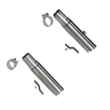 BBK 86-04 Mustang Cat Back Kit Varitune Mufflers Stainless Steel Tips BBK Catback  AXOPROS