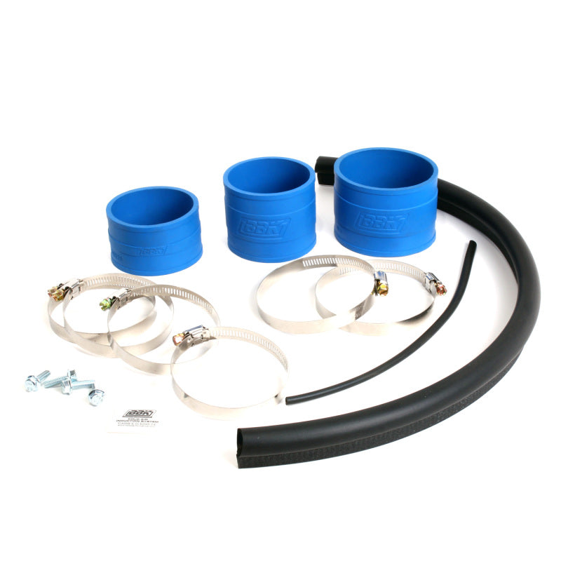 BBK 86-93 Mustang 5.0 Cold Air Intake Kit - Fenderwell Style - Blackout Finish BBK Cold Air Intakes  AXOPROS