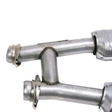 BBK 86-93 Mustang 5.0 High Flow H Pipe With Catalytic Converters - 2-1/2 BBK Downpipe Back  AXOPROS