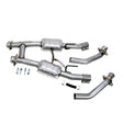 BBK 86-93 Mustang 5.0 High Flow H Pipe With Catalytic Converters - 2-1/2 BBK Downpipe Back  AXOPROS