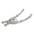 BBK 86-93 Mustang 5.0 High Flow X Pipe With Catalytic Converters - 2-1/2 BBK Catback  AXOPROS