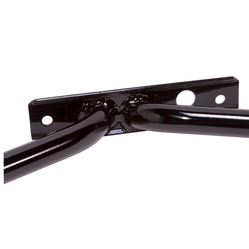 BBK 86-93 Mustang 5.0 Tubular Strut Tower Brace - Black Powdercoat Finish BBK Strut Bars  AXOPROS