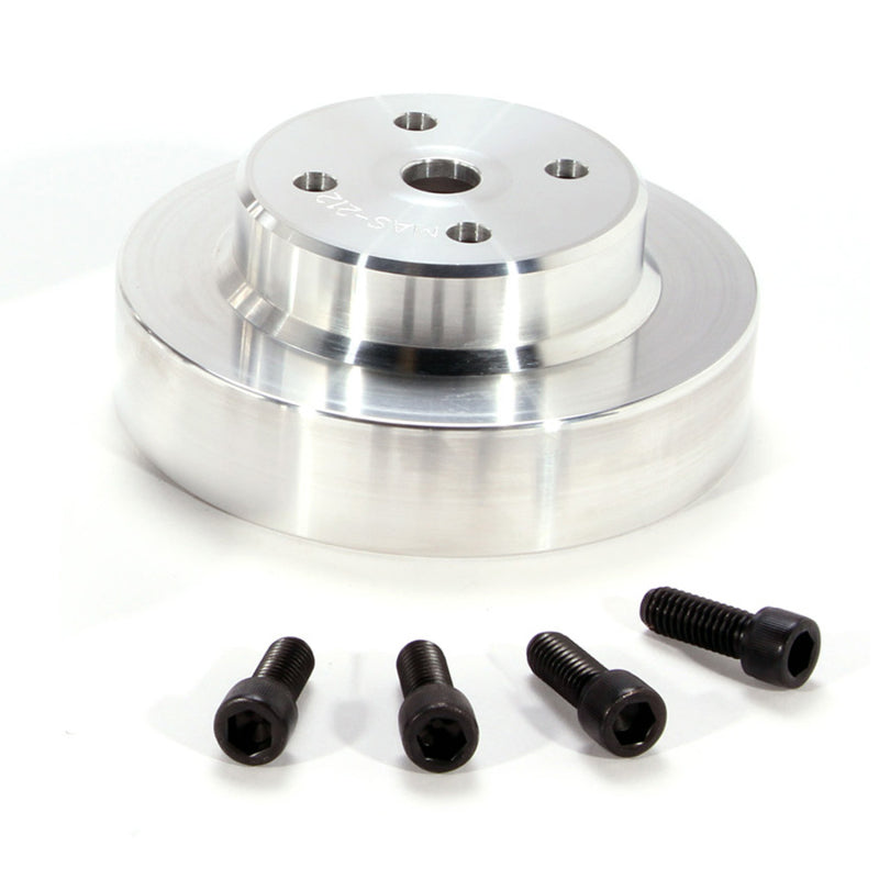 BBK 86-93 Mustang 5.0 Underdrive Pulley Kit - Lightweight CNC Billet Aluminum (3pc) BBK Pulleys - Crank, Underdrive  AXOPROS