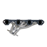 BBK 87-95 Ford F150 Truck 5.0 302 Shorty Unequal Length Exhaust Headers - 1-5/8 Silver Ceramic - AXOPROS