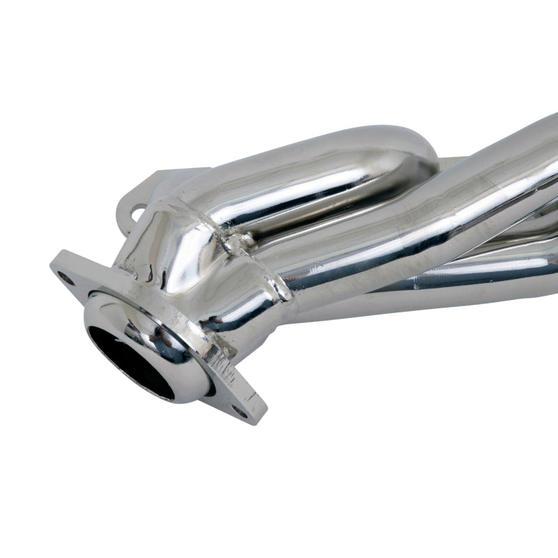 BBK 87-95 Ford F150 Truck 5.0 302 Shorty Unequal Length Exhaust Headers - 1-5/8 Silver Ceramic - AXOPROS