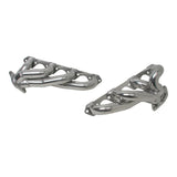 BBK 87-95 Ford F150 Truck 5.0 302 Shorty Unequal Length Exhaust Headers - 1-5/8 Silver Ceramic - AXOPROS