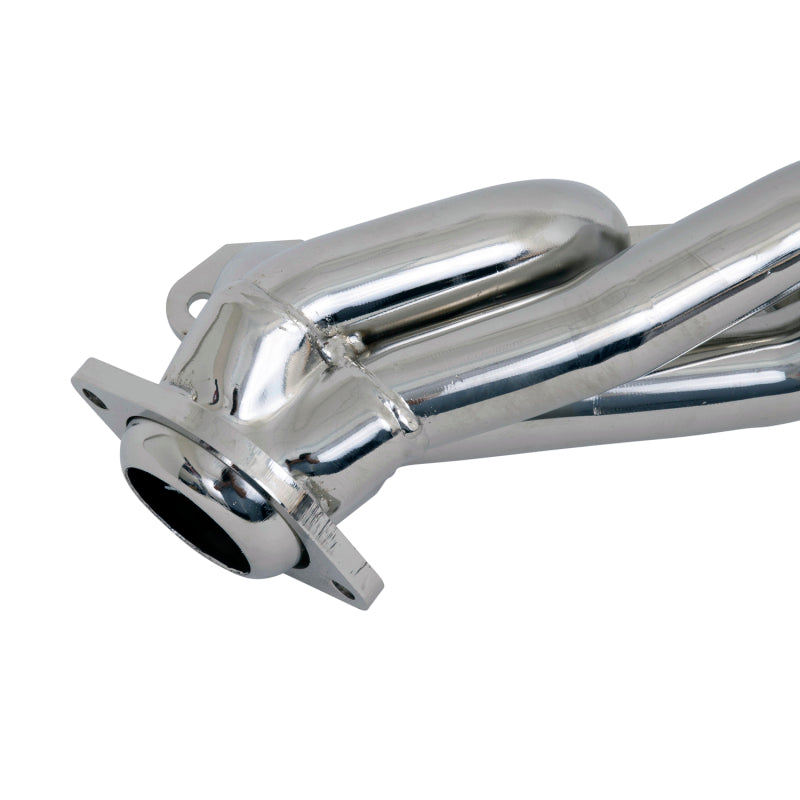 BBK 87-95 Ford F150 Truck 5.0 302 Shorty Unequal Length Exhaust Headers - 1-5/8 Silver Ceramic - AXOPROS