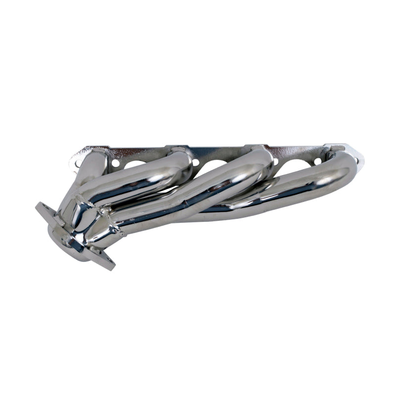BBK 87-95 Ford F150 Truck 5.0 302 Shorty Unequal Length Exhaust Headers - 1-5/8 Silver Ceramic - AXOPROS