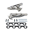 BBK 87-95 Ford F150 Truck 5.0 302 Shorty Unequal Length Exhaust Headers - 1-5/8 Silver Ceramic - AXOPROS