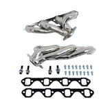 BBK 87-95 Ford F150 Truck 5.0 302 Shorty Unequal Length Exhaust Headers - 1-5/8 Silver Ceramic - AXOPROS