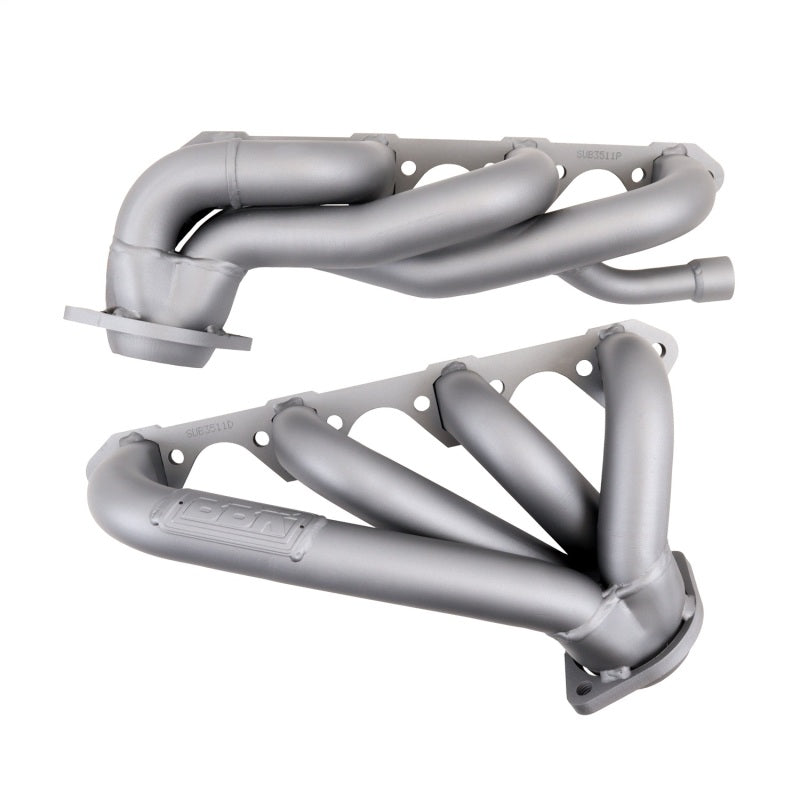 BBK 87-95 Ford F150 Truck 5.8 351 Shorty Unequal Length Exhaust Headers - 1-5/8 Titanium Ceramic BBK Headers & Manifolds  AXOPROS