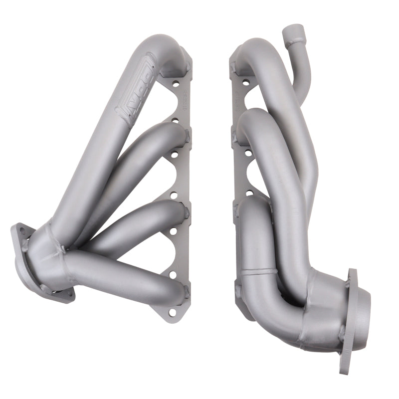 BBK 87-95 Ford F150 Truck 5.8 351 Shorty Unequal Length Exhaust Headers - 1-5/8 Titanium Ceramic BBK Headers & Manifolds  AXOPROS