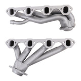 BBK 87-95 Ford F150 Truck 5.8 351 Shorty Unequal Length Exhaust Headers - 1-5/8 Titanium Ceramic BBK Headers & Manifolds  AXOPROS