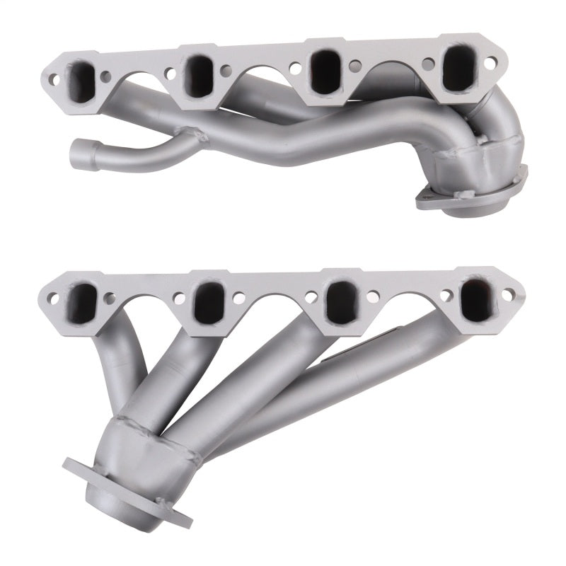 BBK 87-95 Ford F150 Truck 5.8 351 Shorty Unequal Length Exhaust Headers - 1-5/8 Titanium Ceramic BBK Headers & Manifolds  AXOPROS