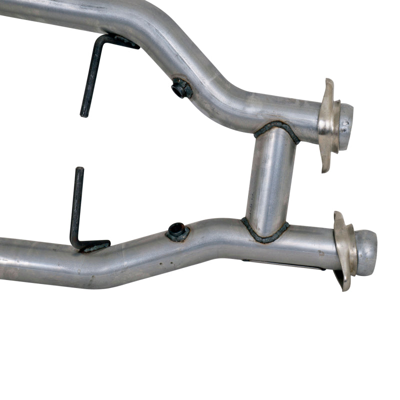 BBK 96-04 Mustang 4.6 GT / Cobra Short Mid H Pipe w Catalytic Converters 2-1/2 For Long Tube Headers BBK H Pipes  AXOPROS