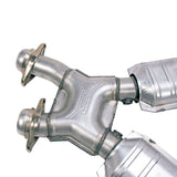 BBK 96-04 Mustang 4.6 GT / Cobra Short Mid X Pipe w Catalytic Converters 2-1/2 For Long Tube Headers BBK X Pipes  AXOPROS