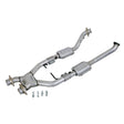 BBK 96-98 Mustang 4.6 Cobra High Flow X Pipe With Catalytic Converters - 2-1/2 BBK Catback  AXOPROS