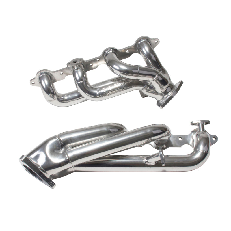 BBK 99-04 GM Truck SUV 4.8 5.3 Shorty Tuned Length Exhaust Headers - 1-3/4 Silver Ceramic BBK Headers & Manifolds  AXOPROS