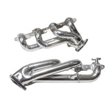 BBK 99-04 GM Truck SUV 4.8 5.3 Shorty Tuned Length Exhaust Headers - 1-3/4 Silver Ceramic BBK Headers & Manifolds  AXOPROS