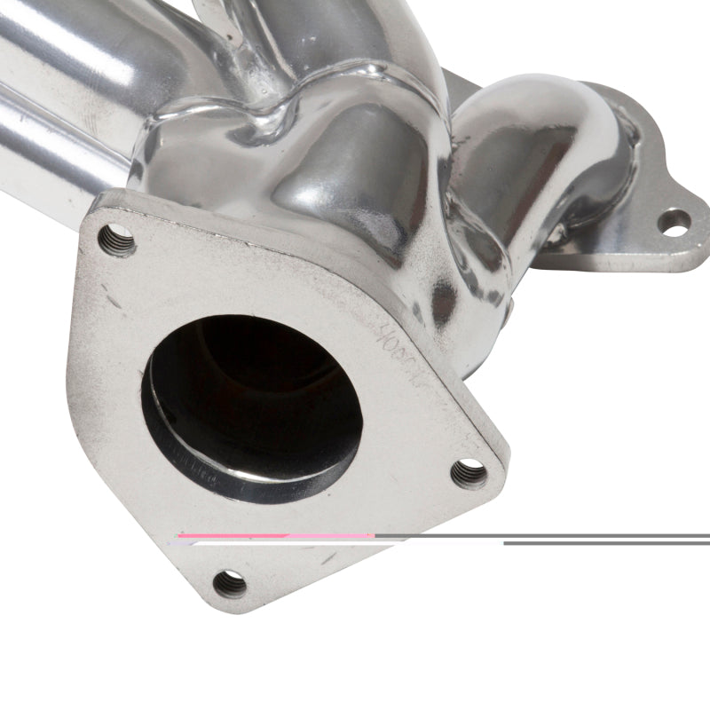 BBK 99-04 GM Truck SUV 4.8 5.3 Shorty Tuned Length Exhaust Headers - 1-3/4 Silver Ceramic BBK Headers & Manifolds  AXOPROS