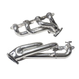 BBK 99-04 GM Truck SUV 4.8 5.3 Shorty Tuned Length Exhaust Headers - 1-3/4 Silver Ceramic BBK Headers & Manifolds  AXOPROS