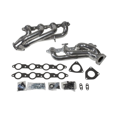 BBK 99-04 GM Truck SUV 4.8 5.3 Shorty Tuned Length Exhaust Headers - 1-3/4 Titanium Ceramic BBK Headers & Manifolds  AXOPROS