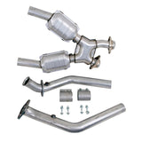 BBK 99-04 Mustang 4.6 GT / Cobra High Flow X Pipe With Catalytic Converters - 2-1/2 BBK Catback  AXOPROS