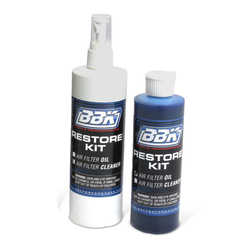 BBK BBK Cold Air Filter Restore Cleaner And Re-Oil Kit BBK Recharge Kits  AXOPROS