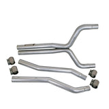BBK CAMARO LS3 2-3/4 MID X PIPE (ALUMINIZED) BBK Performance Parts Exhaust Pipe  AXOPROS