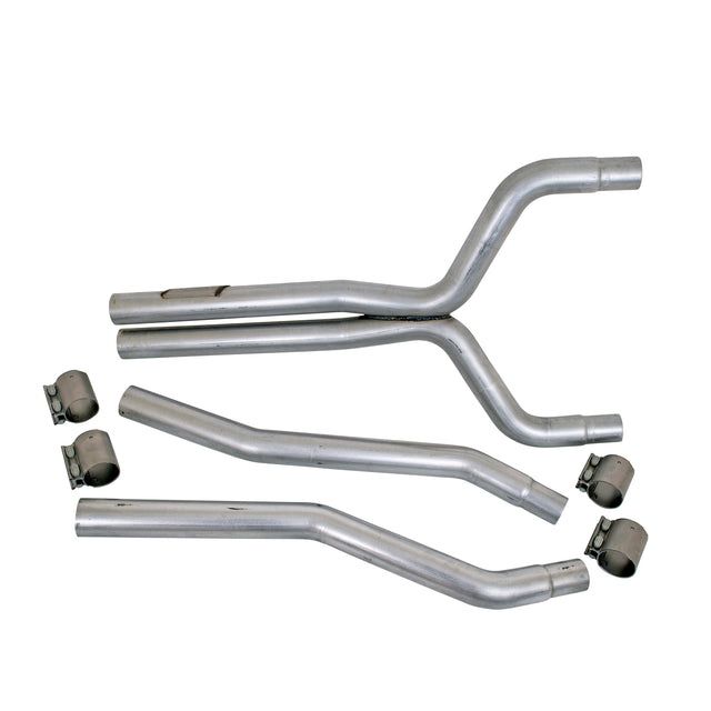 BBK CAMARO LS3 2-3/4 MID X PIPE (ALUMINIZED) BBK Performance Parts Exhaust Pipe  AXOPROS