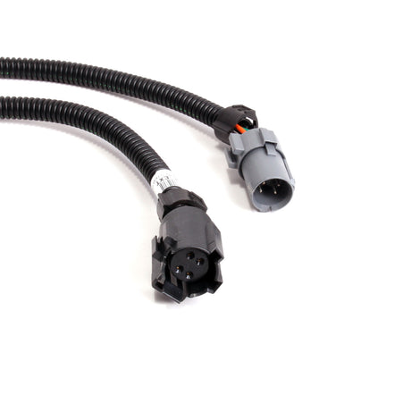 BBK DODGE O2 SENSOR EXTENSIONS 4 PIN ROUND STYLE - 12" (PAIR) BBK Performance Parts Oxygen Sensor Wiring Harness  AXOPROS