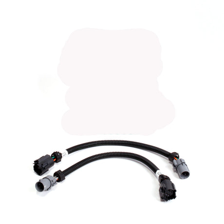 BBK DODGE O2 SENSOR EXTENSIONS 4 PIN ROUND STYLE - 12" (PAIR) BBK Performance Parts Oxygen Sensor Wiring Harness  AXOPROS