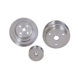 BBK GM 5.0/5.7 F-BODY/GM TRUCK 3 PC UNDER DRIVE PULLEY KIT (ALUMINUM) BBK Performance Parts Engine Under Drive Pulley Kit  AXOPROS