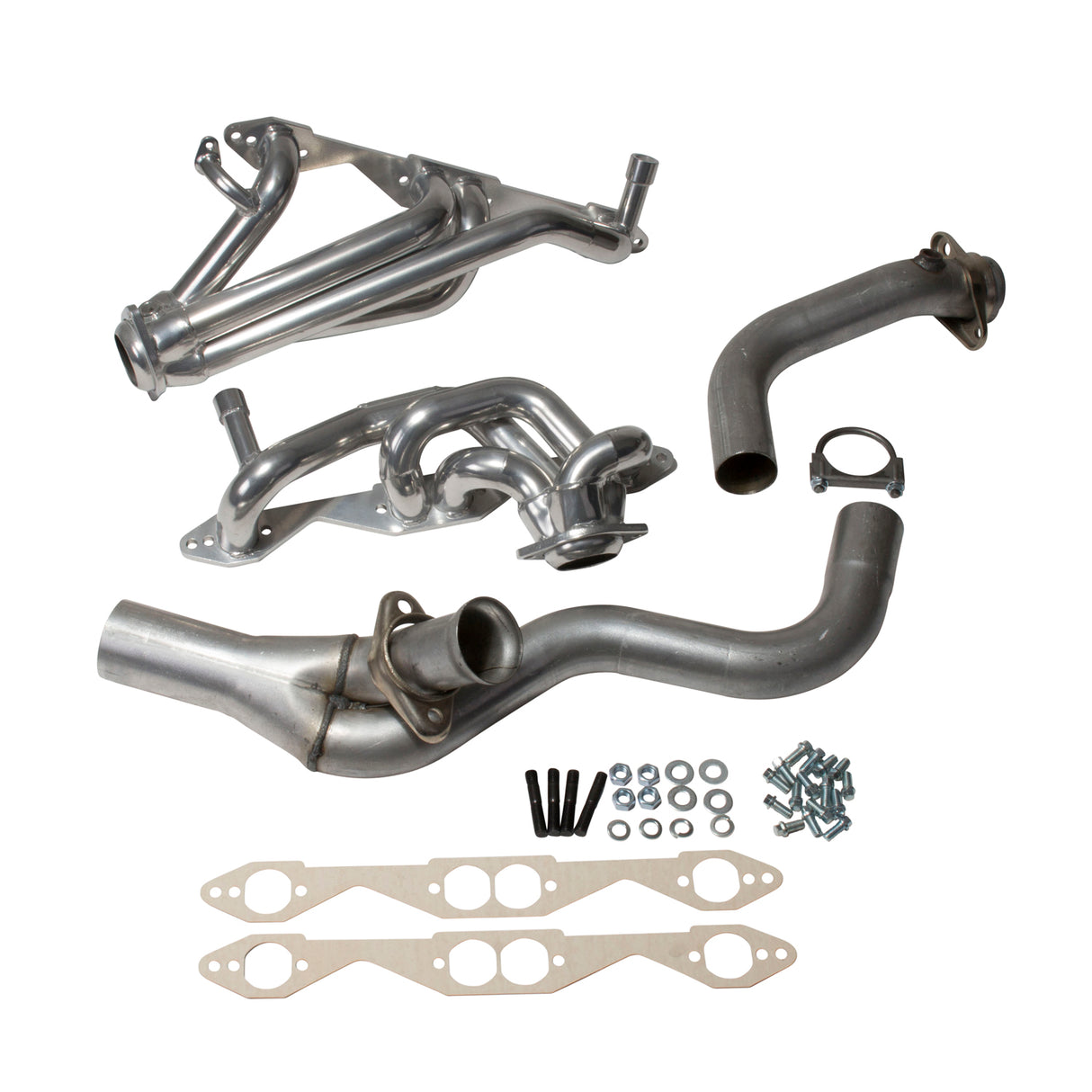 BBK GM LT-1 SINGLE CAT 1-5/8 SHORTY HEADERS (CERAMIC) BBK Performance Parts Exhaust Header  AXOPROS