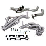 BBK GM LT-1 SINGLE CAT 1-5/8 SHORTY HEADERS (CHROME) BBK Performance Parts Exhaust Header  AXOPROS