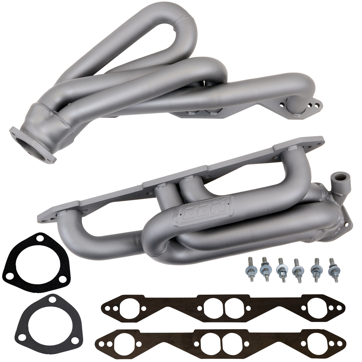 BBK GM TRUCK/SUV 5.0/5.7L 1-5/8 SHORTY HEADERS (CHROME) BBK Performance Parts Exhaust Header  AXOPROS