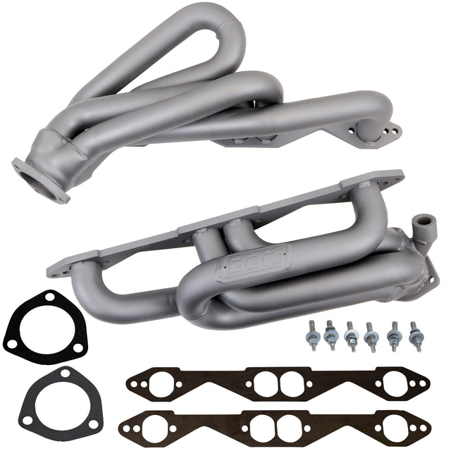 BBK GM TRUCK/SUV 5.0/5.7L 1-5/8 SHORTY HEADERS (CHROME) BBK Performance Parts Exhaust Header  AXOPROS