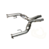 BBK MUSTANG 2-3/4 SHORT MID X PIPE W/CONVERTERS BBK Performance Parts Exhaust Pipe  AXOPROS