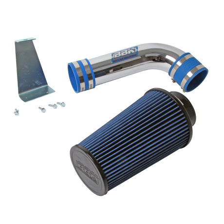 BBK MUSTANG 5.0 COLD AIR INTAKE NON-FENDERWELL (Powder Coated Chrome) BBK Performance Parts Engine Cold Air Intake  AXOPROS