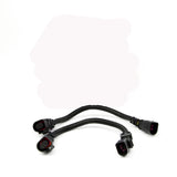 BBK MUSTANG 5.0 FRONT O2 EXTENSIONS - 12IN (PAIR) BBK Performance Parts Oxygen Sensor Wiring Harness  AXOPROS