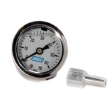 BBK MUSTANG 5.0 FUEL PRESSURE GAUGE & ADAPTER 0-60 PSI BBK Performance Parts Fuel Pressure Gauge  AXOPROS
