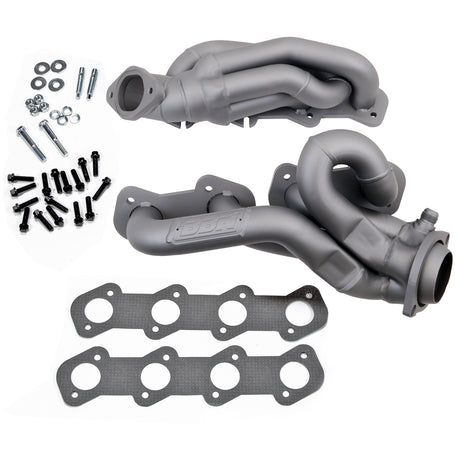 BBK MUSTANG GT 1-5/8 SHORTY TUNED LENGTH HEADERS (CHROME) BBK Performance Parts Exhaust Header  AXOPROS